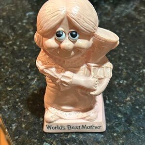 Vintage World's Best Mother Figurine